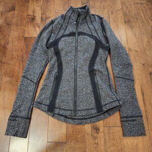 Lululemon women's gray define jacket in size 4